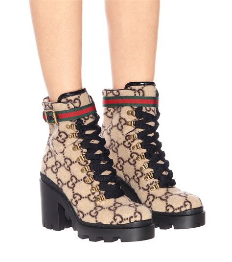 gucci winterstiefel damen|Gucci designer ankle boots.